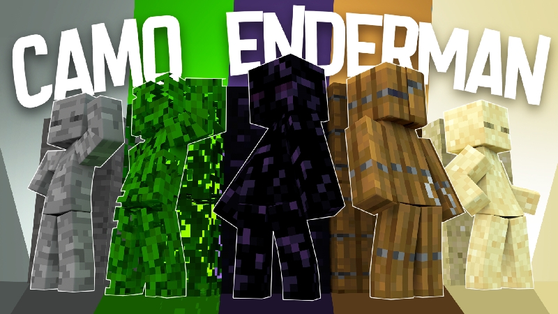 Camo Enderman Key Art