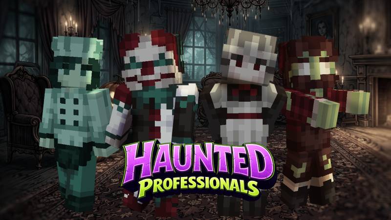 Haunted Professionals on the Minecraft Marketplace by Bunny Studios