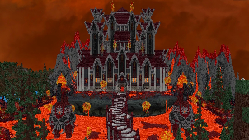 Hardcore Fire Kingdom by GoE-Craft