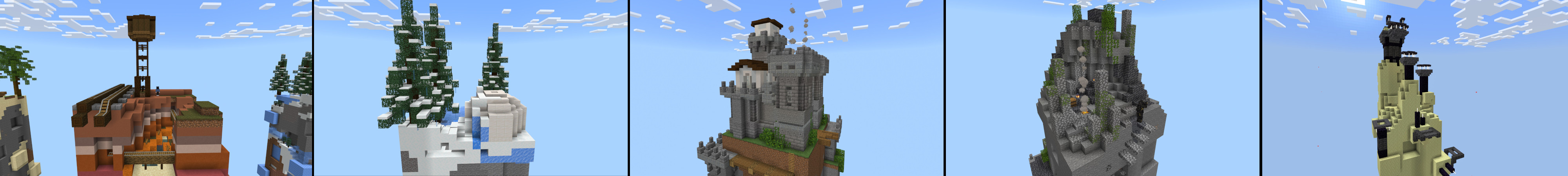 One Chunk Biomes Panorama