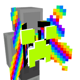 RGB Creeper Fire Wings