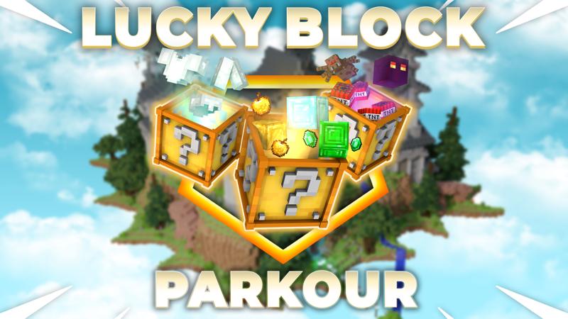 Lucky Block Parkour Key Art