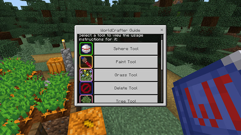 WorldCrafter Add-On Screenshot #1