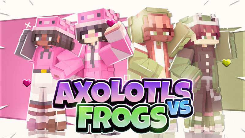 Axolotls vs Frogs Key Art