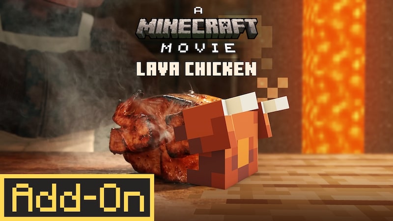 Lava Chicken Add-On on the Minecraft Marketplace by Minecraft