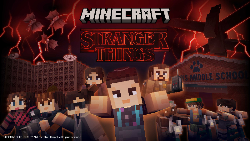 Stranger Things on the Minecraft Marketplace by Minecraft
