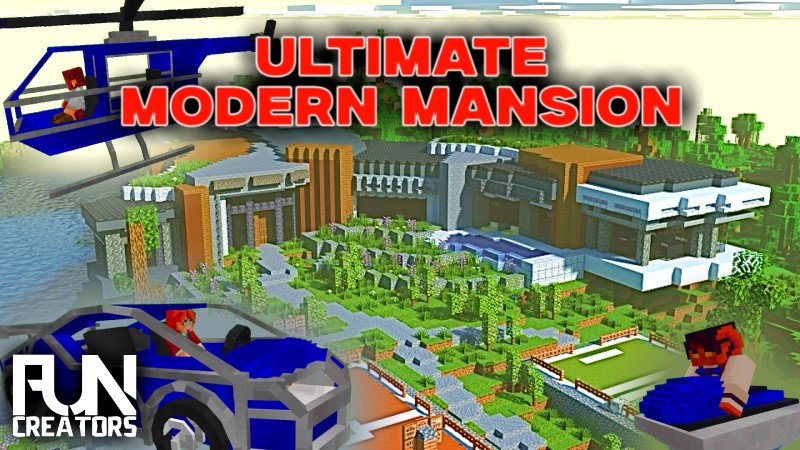 Ultimate Modern Mansion on the Minecraft Marketplace by Fun Creators