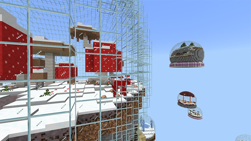 Snow Globe Skyblock by Lifeboat