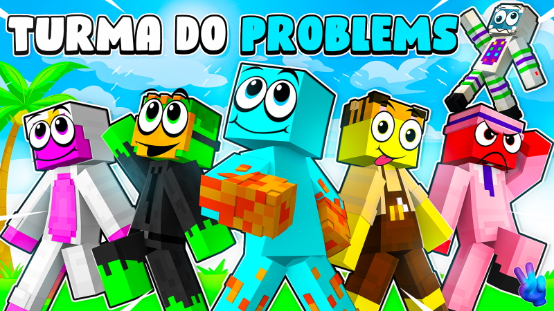 Turma Do Problems Key Art