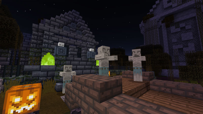 Halloween Mash-up by Minecraft