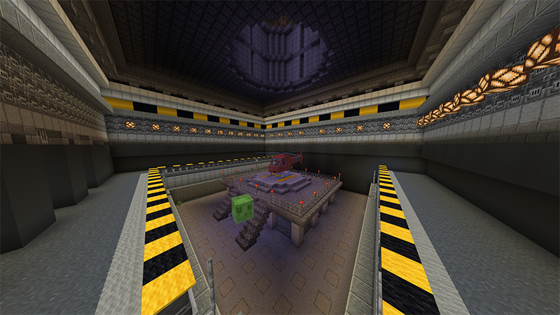 Redstone underground base Minecraft Map