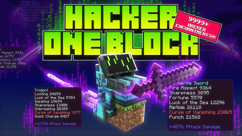 Hacker One Block Key Art