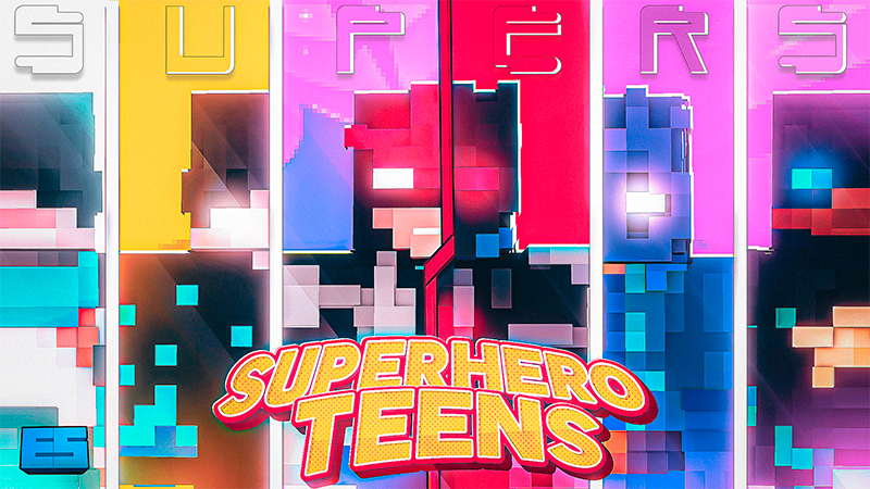 Super Hero Teens Key Art