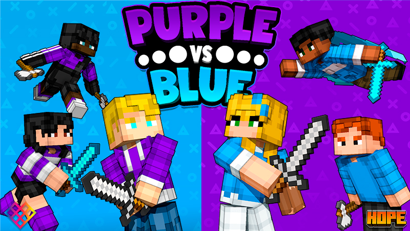 Purple Vs Blue Key Art