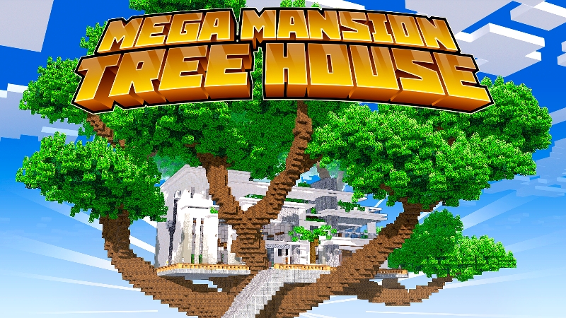 Mega Mansion Tree House Key Art