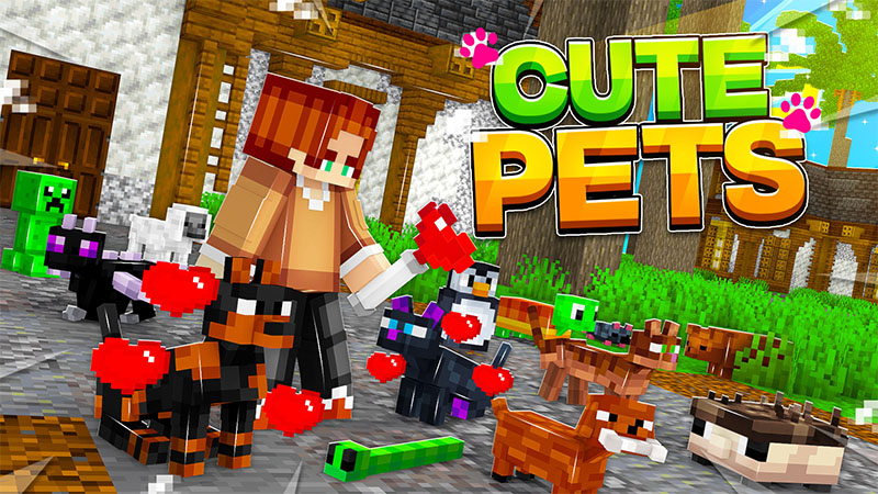 Cute Pets on the Minecraft Marketplace by Eescal Studios