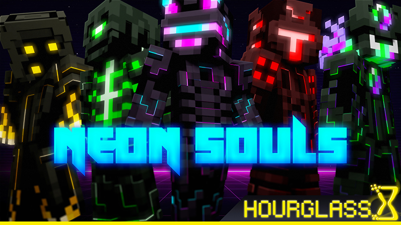 Neon Souls Key Art