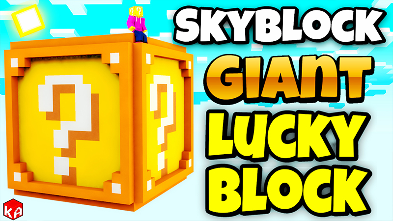 Skyblock: Giant Lucky Block Key Art