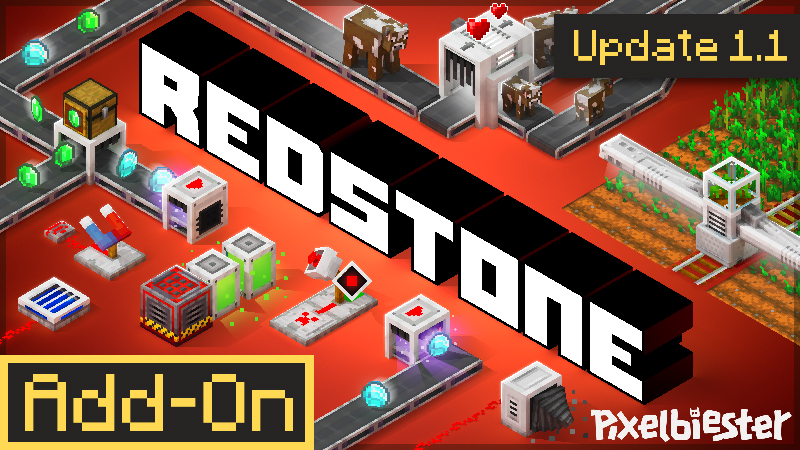 Redstone Add-On Key Art