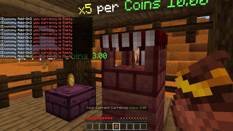 Economy Add-On Screenshot #4