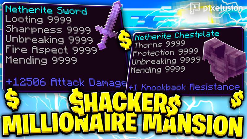 Hacker Millionaire Mansion Key Art