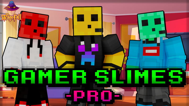 Gamer Slimes: Pro Key Art