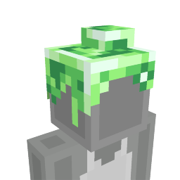 Slime Hat on the Minecraft Marketplace by CrackedCubes