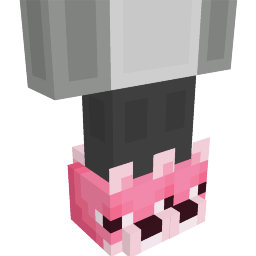 Pink Fox Slippers on the Minecraft Marketplace by Blocky