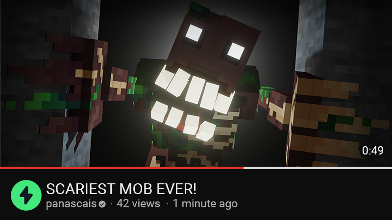 SCARIEST MOB EVER! Key Art