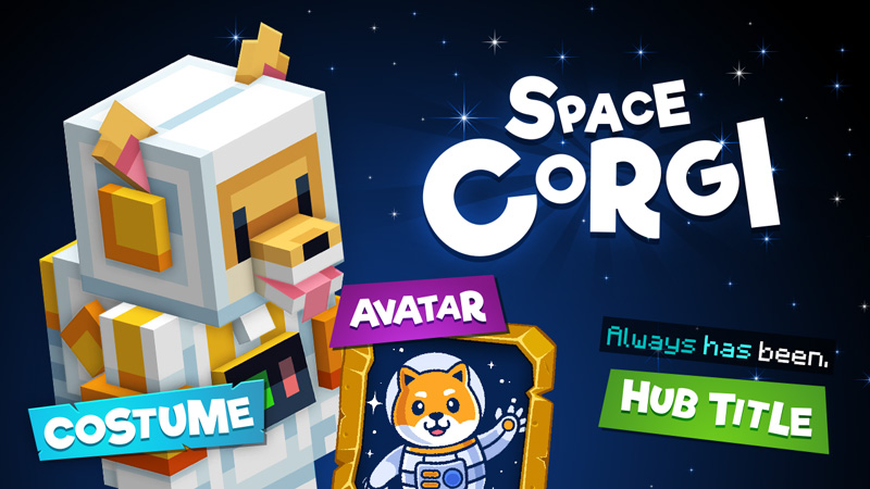 Space Corgi Costume Key Art