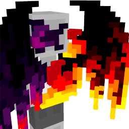 Infernal Fire Demonic Guardian Wings