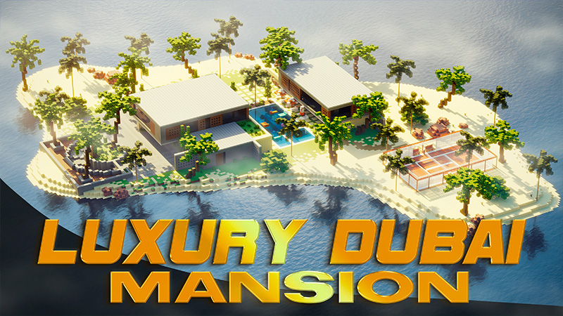 Luxury Dubai Mansion Key Art