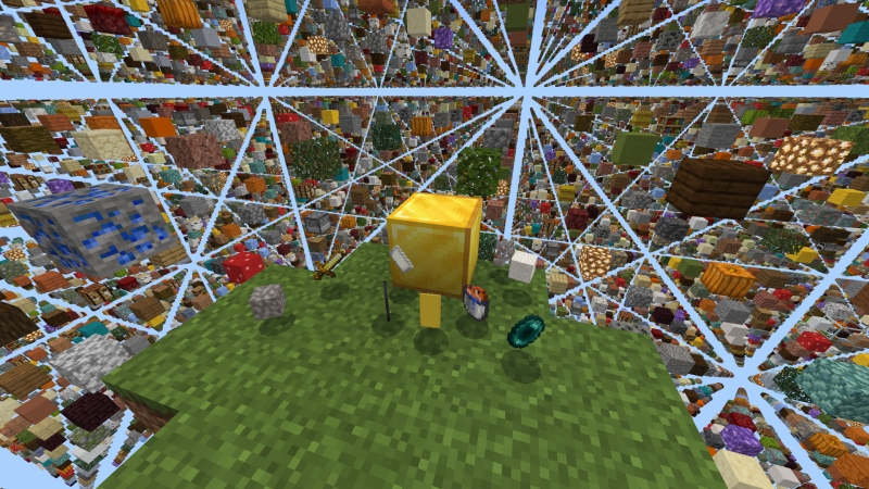 One Block Sky Grid One Block Sky Grid by Fall Studios