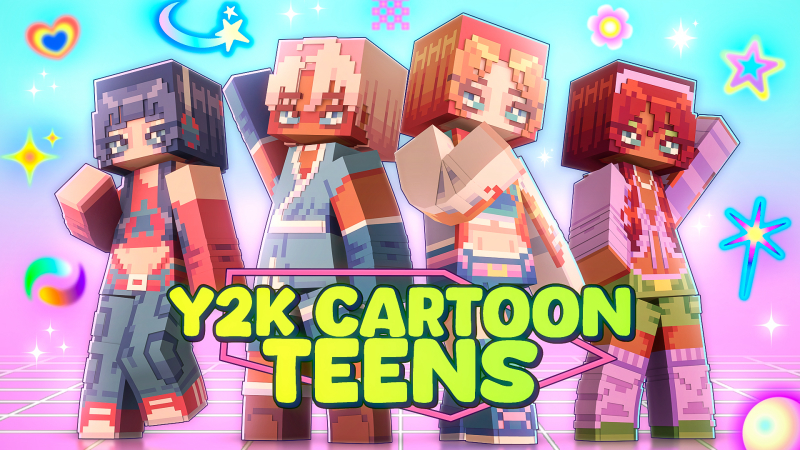 Y2K Cartoon Teens