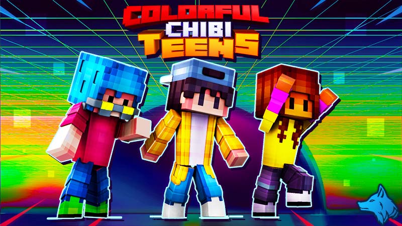 COLORFUL CHIBI TEENS Key Art