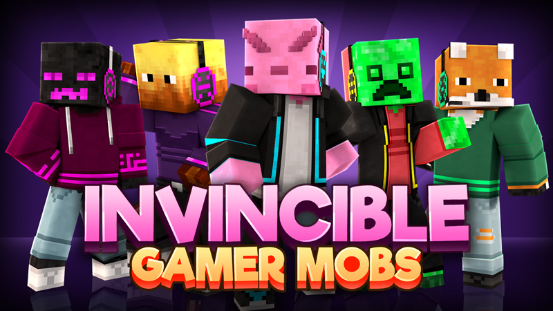 Invincible Gamer Mobs on the Minecraft Marketplace by GoE-Craft