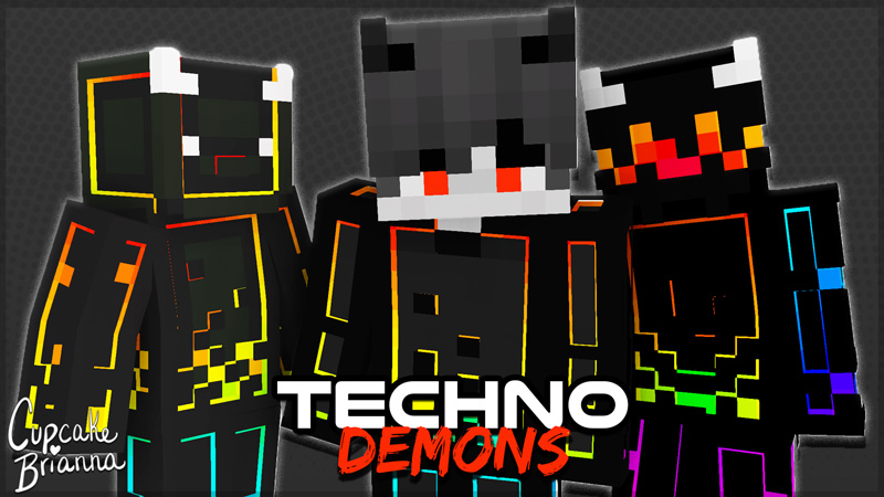 Techno Demons Skin Pack Key Art