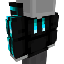 Cyan Laser Hoodie on the Minecraft Marketplace by inPixel
