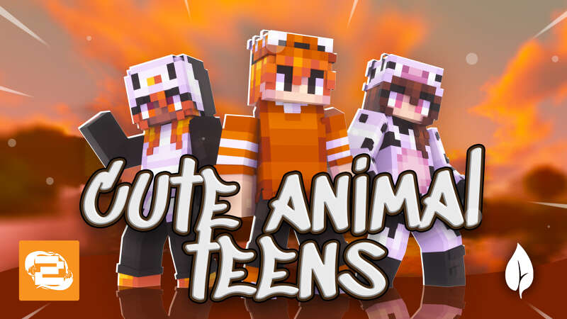 Cute Animal Teens Key Art