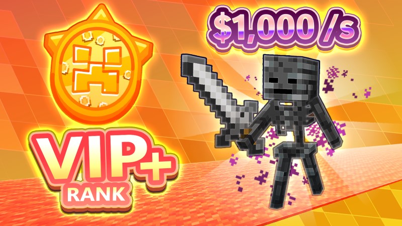 [STEAL A MOB] VIP Plus Rank - 30 days