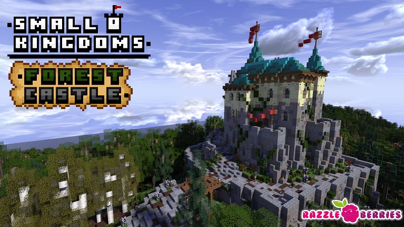 Small Kingdoms Forest Castle by Razzleberries (Minecraft Marketplace ...