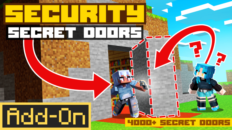 SECURITY SECRET DOORS Key Art