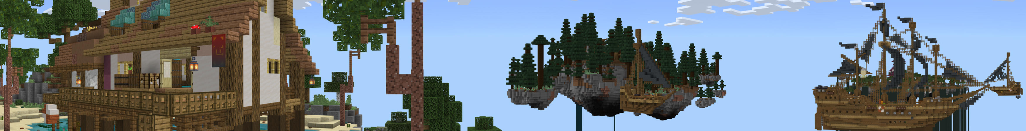 Pirate Skyblock Panorama