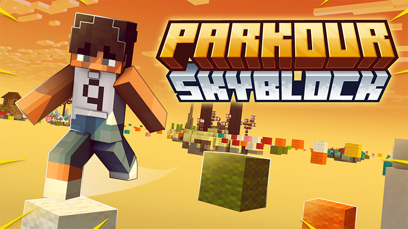 Parkour Skyblock Key Art