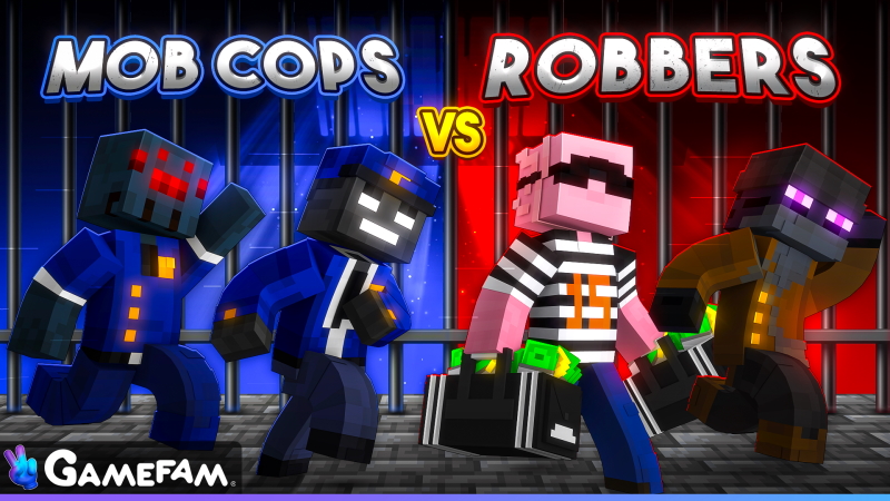 Mob Cops vs Robbers Key Art