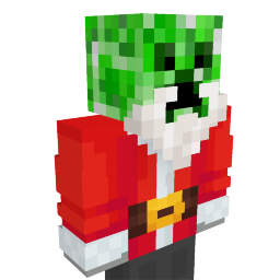 Creeper Santa Suit on the Minecraft Marketplace by Dodo Studios