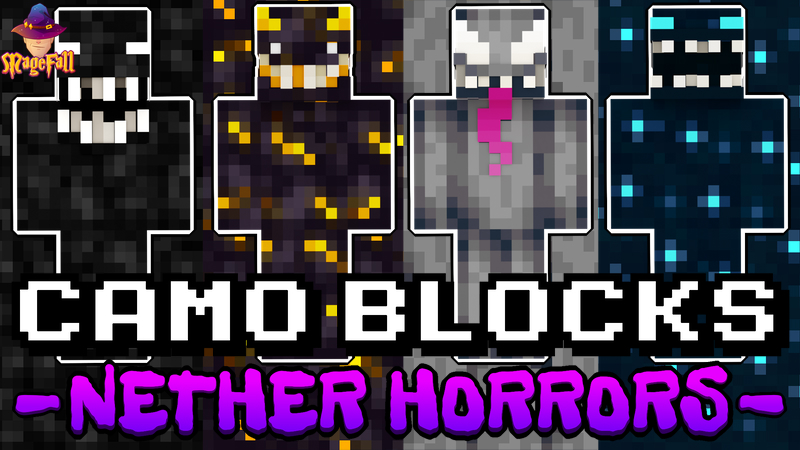 Camo Blocks: Nether Horrors Key Art