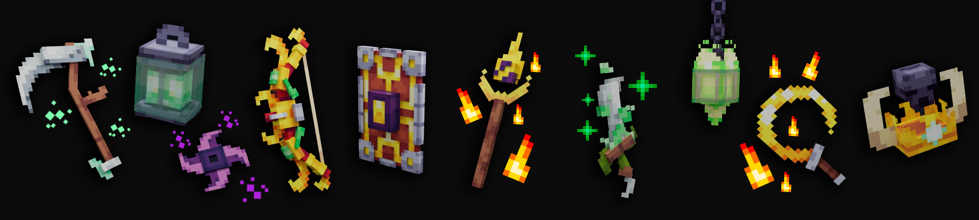 Nether Weapons Panorama