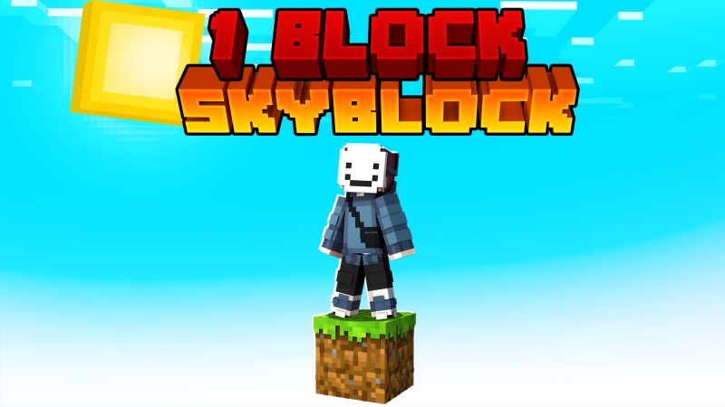 1 Block Sky Block Key Art