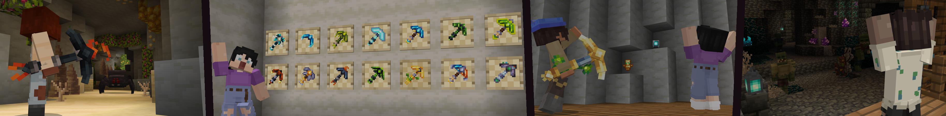 Custom Pickaxes Panorama